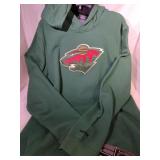 3 Minnesota Wild Youth XL shirts - one long sleeve