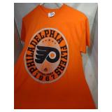 3 Philadelphia Flyers Youth Large shirts - two