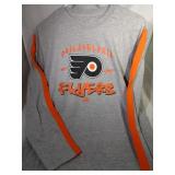 3 Philadelphia Flyers Youth XL shirts - two long