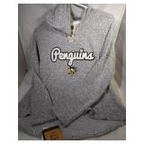 2 Pittsburgh Penguins Youth medium lacer hooded