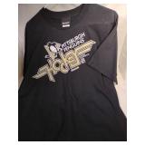 2 Pittsburgh Penguins Youth XL shirts - one long