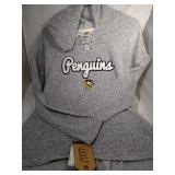 2 Pittsburgh Penguins Youth XL lacer hooded