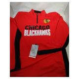 4 Chicago Blackhawks Youth XL shirts - one V-neck