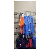3 black wire clothing racks with 8 U-bars (buyer