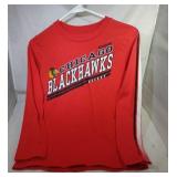 2 Chicago Blackhawks Youth shirts - Medium 1/4
