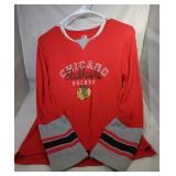 2 Chicago Blackhawks Youth Medium 10/12 shirts -