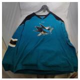2 San Jose Sharks Youth XL shirts - one t-shirt