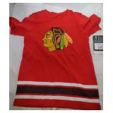 4 Chicago Blackhawks Youth Large 7/6x shirts -