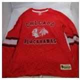 4 Chicago Blackhawks Youth Medium shirts - three