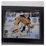 autographed Tim Thomas framed 10x12 photo with