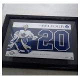 Ed Belfour UD framed patch #53 / 250 - frame