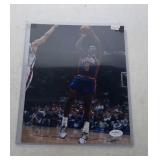 autographed 8x10 Joe Dumars photo