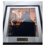 Red Auerbach framed photo - 22 inch by 26 inch