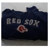 Boston Red Sox Youth Large ripped neck hooded