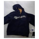 3 Milwaukee Brewers Kids 4T apparel - two hooded