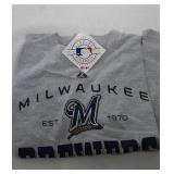 3 Milwaukee Brewers Youth Small long sleeve