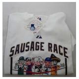 4 Milwaukee Brewers Youth Large shirts - two