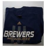 4 Milwaukee Brewers Youth large shirts - two long