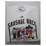 4 Milwaukee Brewers Youth XL shirts - three long