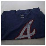 2 Atlanta Braves Ladies Medium t-shirt
