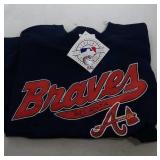 2 Atlanta Braves Youth Medium t-shirt