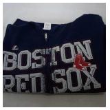 4 Boston Red Sox Youth Large shirts - one zippered