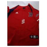 4 Boston Red Sox Youth Medium shirts - one button