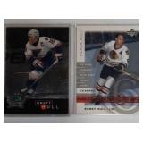 Bobby and Brett Hull Hockey cards
