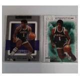 two Oscar Robertson BKB cards