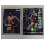 Julius Erving and Mike Dunleavy BKB cards