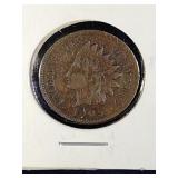 1905, 1905, 1906 Indian Head Penny Coins