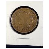 1907, 1907, 1908 Indian Head Penny Coins