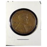 1914 P, S Lincoln Wheat Penny Coin