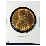 1945 P, D, S Lincoln Wheat Penny Coins