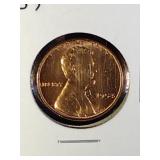 1954 P, D, S Lincoln Wheat Penny Coins