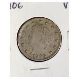 1906 V Nickel Coin