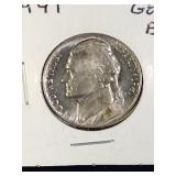 1941 Jefferson Nickel Coin