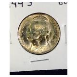 1944 S Jefferson Nickel Coin