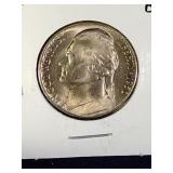 1950 D Jefferson Nickel Coin