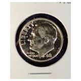 1961 Proof Roosevelt Dime Coin