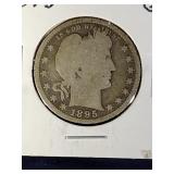 1895 Barber Quarter Coin