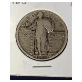 1925 Standing Liberty Quarter Coin