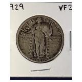 1929 Standing Liberty Quarter Coin
