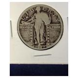 1927 Standing Liberty Quarter Coin