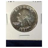 1961 Proof Washington Quarter Coin