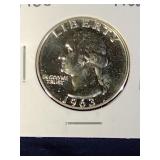 1963 Proof Washington Quarter Coin