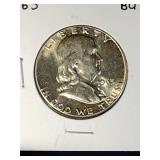 1963 Franklin Half Coin