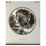 1965 SMS Kennedy Half Coin