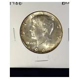 1966 Kennedy Half Coin
