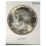 1976 S Silver BU Kennedy Half Coin